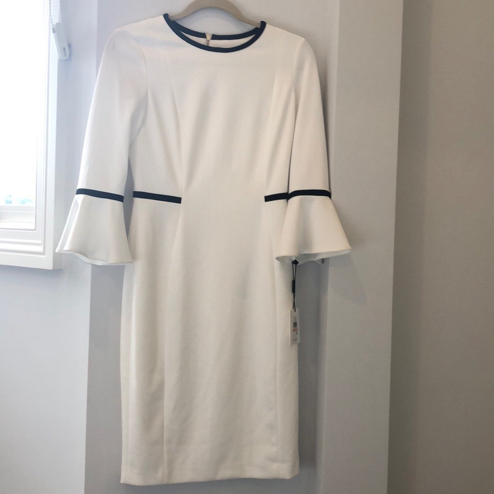 White Calvin Klein Dress